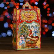 Коробка подарочная Дед Мороз 14,6см*8,2см*32см замок малый 5312452 10/10/180/-