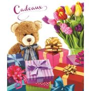 Пакет прорубной С подарками 30*40 30мкм ПВД