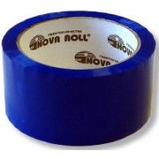Клейкая лента 48ммx66м 45 мкм синий, Nova Roll 204/36