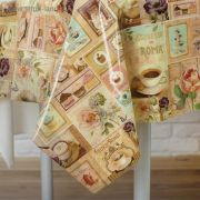 Скатерть Капучино 120х220 полиэтилен И