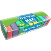 Губка для посуды Чистюля Maxi абраз 10*6*3см 10шт