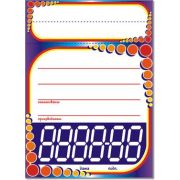 Ценник №10 В ватман полноцветный, 100шт