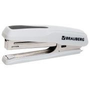 Степлер №10 до 20 л антистеплер серый BRAUBERG Extra