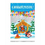 Пакет с рисунком Теремок 25см*40см PP