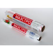 Пищевая стрейч-пленка ПЭ 6мкм 300*20м белая (в индивид. уп) «Маэстро»
