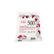Пакет фасов. ПВД 24*37/25  мкм (500шт)